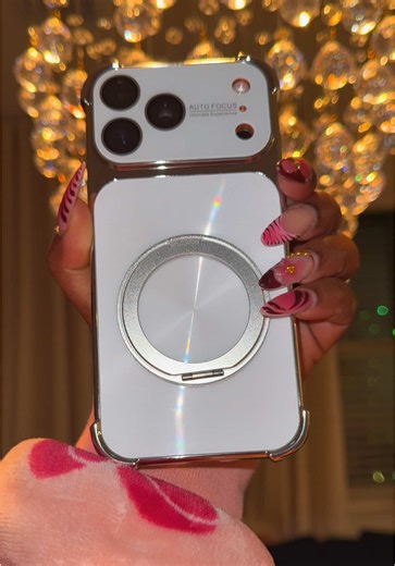 CD Pattern Foldable Rotating Phone Case Review