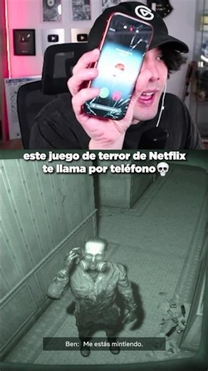 The game is called UNHINGED, it’s a Netflix horror game that calls YOUR PHONE 💀 #netflix #unhinged