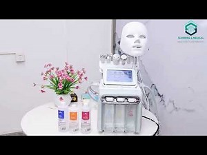H2O2 Hydrafacial Machine | 7 In 1 Hydrafacial Machine | How to use H2O2 Hydrafacial Machine