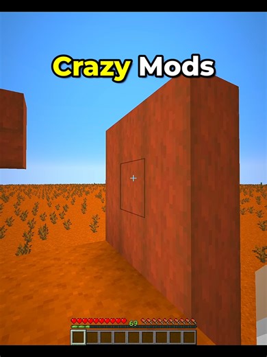 Minecraft Crazy Mods Moment 💀 #minecraft | minecraft