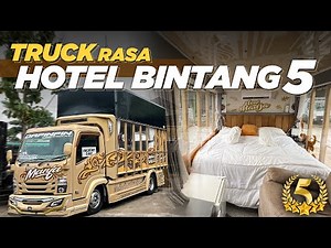 GAK MASUK AKAL, ADA KAMAR DI DALAM BAK TRUCK INI ‼️ Isuzu Giga milik New Manja Wonosari