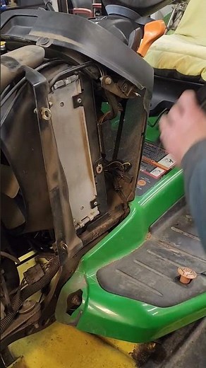 This is how you reset the service light on a John Deere. #johndeere #tractor #service #maintenance