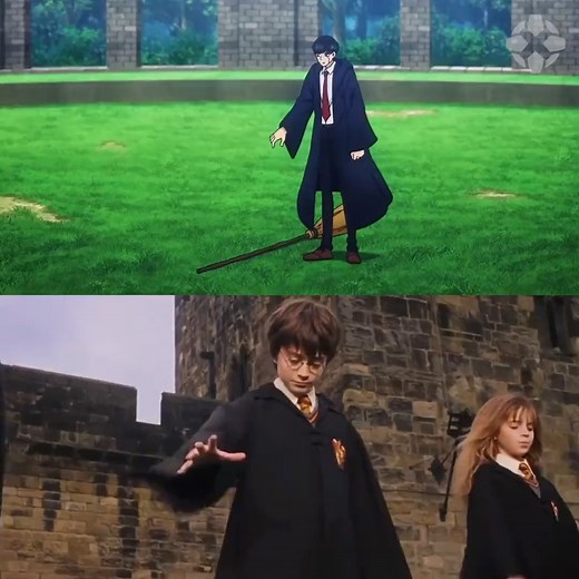 cossky on Instagram: "Mashle Magic and Muscles vs. Harry Potter #mashle #magicandmuscles #harrypotter #harry"