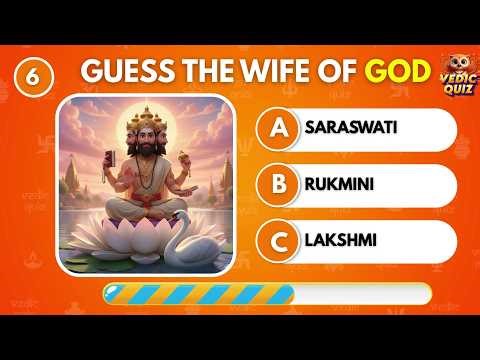 Guess the WIFE of HINDU GOD by EMOJI Image Part-2 | 16 Questions Sanatan Hindu Quiz Challenge