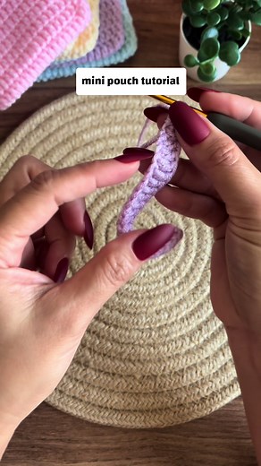 Mini Pouch Crochet Tutorial | Step-by-Step Guide