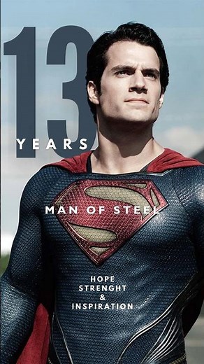 13 Years of Pure Awesomeness | Thank You Zack Snyder & Henry Cavill | Man of Steel Tribute #superman