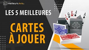 ⭐️ MEILLEURES CARTES À JOUER - Comparatif 2024