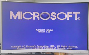 Windows1.01安装 [实体机]
