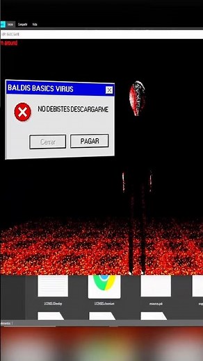 THIS FREE PIRATED VERSION OF BALDI'S BASICS IS DISTURBING 😨 VERY BASIC GAME #baldi #memes #horror