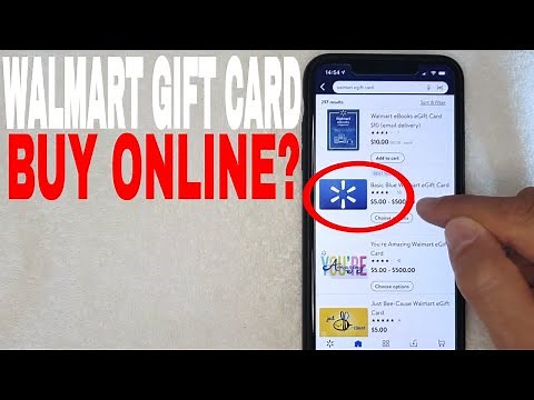 ✅ How To Buy Walmart Gift Card Online 🔴