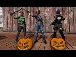 Rylee's Wasteland Tycoon outfits - CBBE and Atomic Beauty with Bodyslide