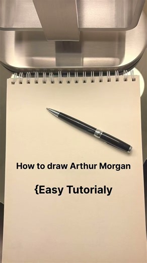 How to draw Arthur Morgan #shorts #youtubeshorts #sketch #art #drawing