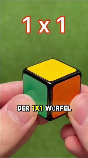 The Strangest Rubik's Cube in the World – 1x1! 🤯