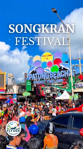 Fly Adn | April 13th to 15th, Thailand celebrates its New Year, Songkran! Thailand’s New Year is arriving—Songkran! Join the celebration filled with... | Instagram