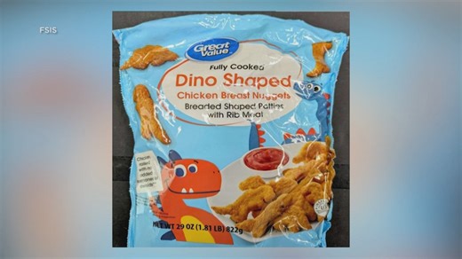 Texans warned not to eat Great Value dinosaur-shaped chicken nuggets from Walmart