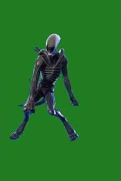 ALIEN bailando pantalla verde [ efectos CHROMA KEY personajes peliculas ]