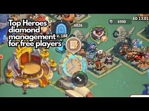 **Top Heroes Diamond Management Guide 🔥 Best Tips for Free Players!**