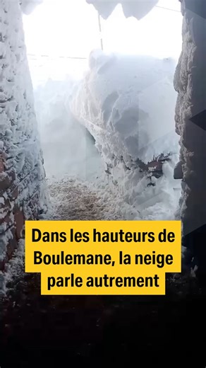 #Boulemane #FesMeknes #Neige #Hiver #Maroc #ZonesMontagneuses #LeBrief | LeBrief