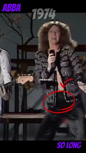 Frida’s Energy in ABBA - So Long (1974 Live) #Shorts