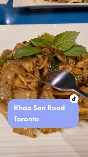 Exploring Thai Food at Khao San Road in Toronto