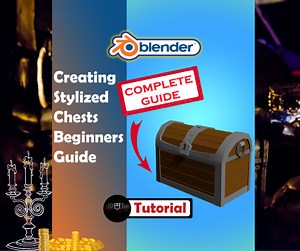 Blender 2.8 Stylized Chest Complete Beginners Guide