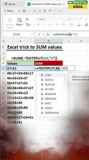 How to Use AutoSum Formula in Excel | How to Use SUM Function in Excel | AutoSum Shortcut in Excel