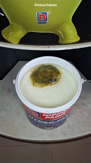 Let's Color Mixing, Making Golden Ivory Paint Color #paint #machine #colors