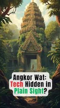 Angkor Wat Mysteries: Ancient Tech Hidden in Plain Sight? #AngkorWat #AncientTechnology