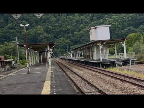 石勝線新夕張駅
