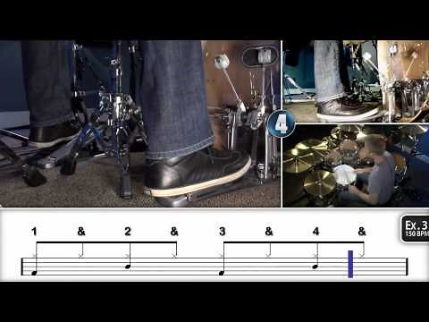 Heel-Toe Bass Drum Fills - Drum Lesson (DRUMEO)
