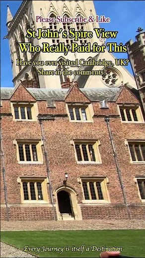 Cambridge Architecture #victoriangothic #stjohnscollege #historytour #Cambridge #Architectural #uk