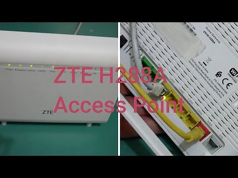 ZTE H288A Access Point
