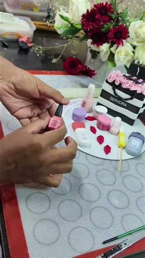 makeup theme cake #like #shortvideo #viralvideo #video