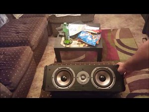 Polk Audio CS10 Center Channel Unboxing