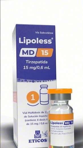 Dosage chart for Lipoless MD | Single ampoule 15mg #lipoless #singleampoule