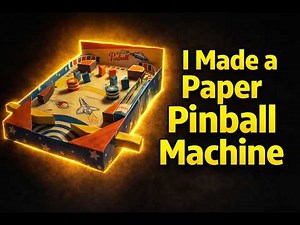 Paper Pinball Machine