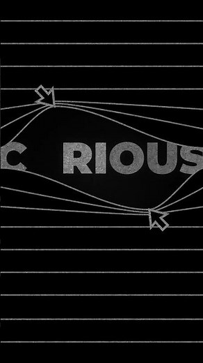 CURIOUS Text Animation with Glitch Effects #aftereffects