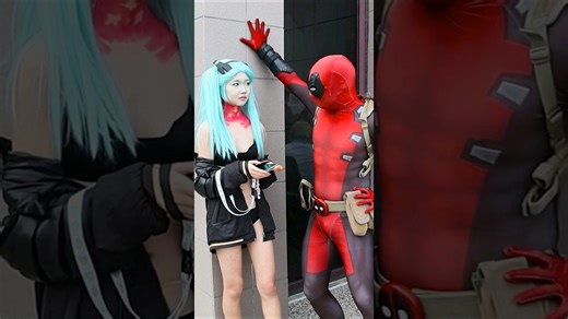 Anyone ship Rebecca with Deadpool? #rebecca #cyberpunkedgerunners #deadpool