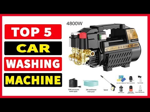 Top 5 Best Car Washing Machine 2025