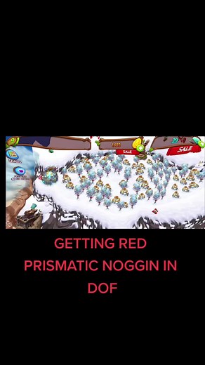 Showcasing red prismatic noggin in msm dof.@mysingingmonsters