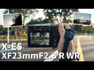 [POV] Test shots with the X-E5 and XF23mmF2.8 R WR | A casual test of image quality and backlight...