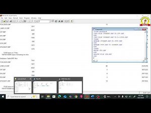 Visual FoxPro Day 7 |Modify Structure of Database |Copy Database File |Renaming Database File |
