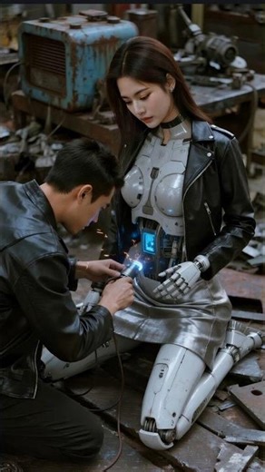 ACTIVATING THE FUTURE: MAN POWERS UP ANDROID | CINEMATIC SHORTS