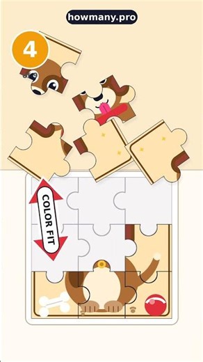 Most satisfying dog puzzle assembly ever #asmr #puzzle #relaxing