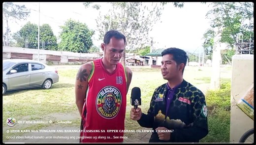 Nigawas gyud sa tebe-tebe akong mga higala, Lloyd Wagner Rozal ug Wendyll Alivio... :D :D :D Salamat 101.7 XFM Bukidnon sa pitik nga bidyo. #Casisang #Prutas #UyonOdili | Jo Leo C. Pagutayao