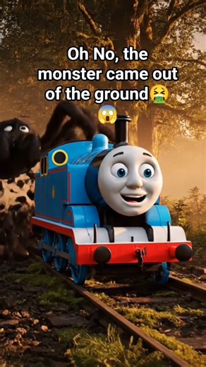 Run Thomas exe, that's a dangerous monster #shorts #thomasandfriends #trending #funny #train #cute
