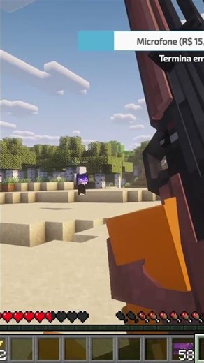 MINECRAFT mas a cada flexada pode dar um tiro #minecraft