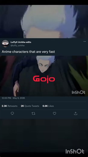 Anime characters that are very fast#goku#gojo#zenitsu#naoya#jjk#dgb#anime#edit#,animeedit