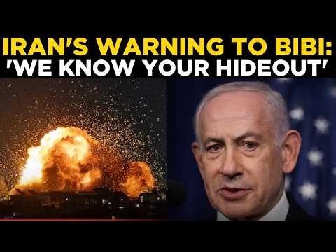 Iran Warns Netanyahu Live: Iran Says “We Know Your Hideout” To Israeli PM As Gulf Tensions Intensify