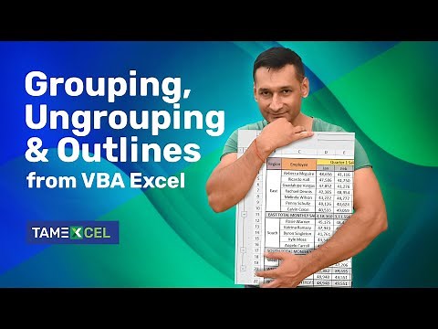 Grouping, Ungrouping and Outlines from VBA Excel